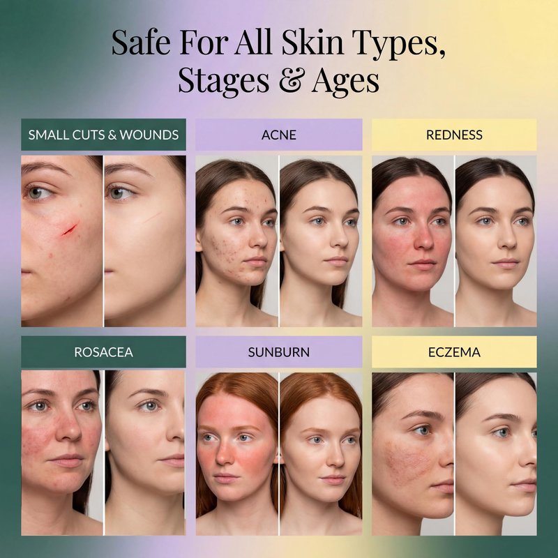 Jusspray™ Hypochlorous Acid Spray for Face and Skin | HOCI Facial Cleanser Mist | 4 oz Hypochlorous Acid for Face, Skin, Acne, Eczema, Body Acne Sprays, Piercing Aftercare, Wound Solution