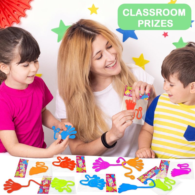 Party Favors Goodie Bag Stuffer Fillers for Kids (30 PCS), Large Sticky Hands & Feet for Birthday Pinata, Classroom Students Non Candy Treats Prizes Supplies Toys Gifts for Toddlers Boys Girls