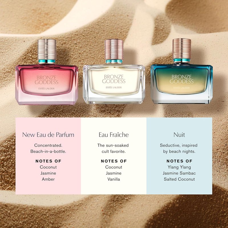 Estée Lauder Bronze Goddess Nuit Eau de Parfum Spray - Ylang Ylang, Jasmine Sambac & Coconut Notes | Women's Fragrance