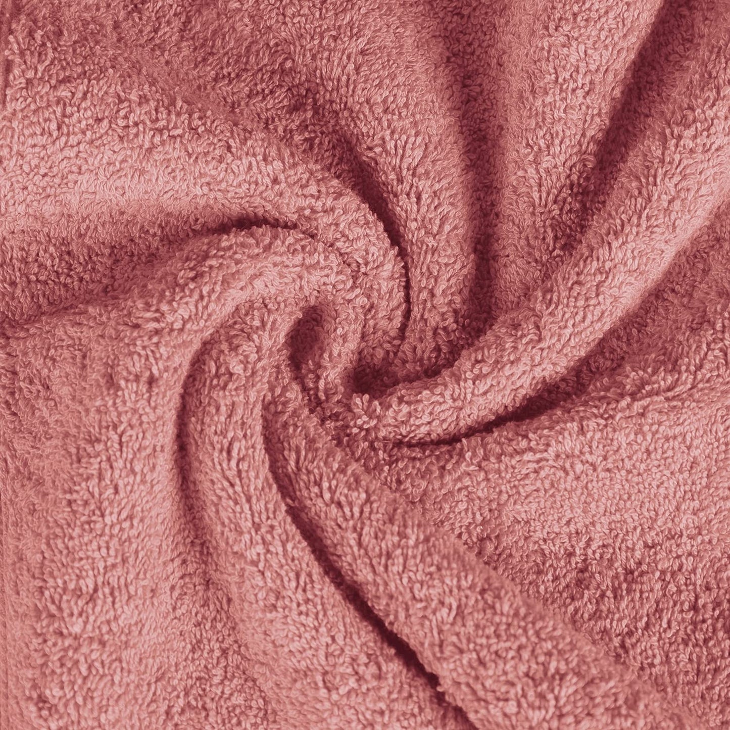 Superior Long Staple 100% Combed Cotton 700GSM 2-Piece Solid Bath Sheet Set for Bathroom, Shower, Kitchen-Super Soft, Plush, Highly Absorbent, Assorted 2-Piece Bath Seets, Blush