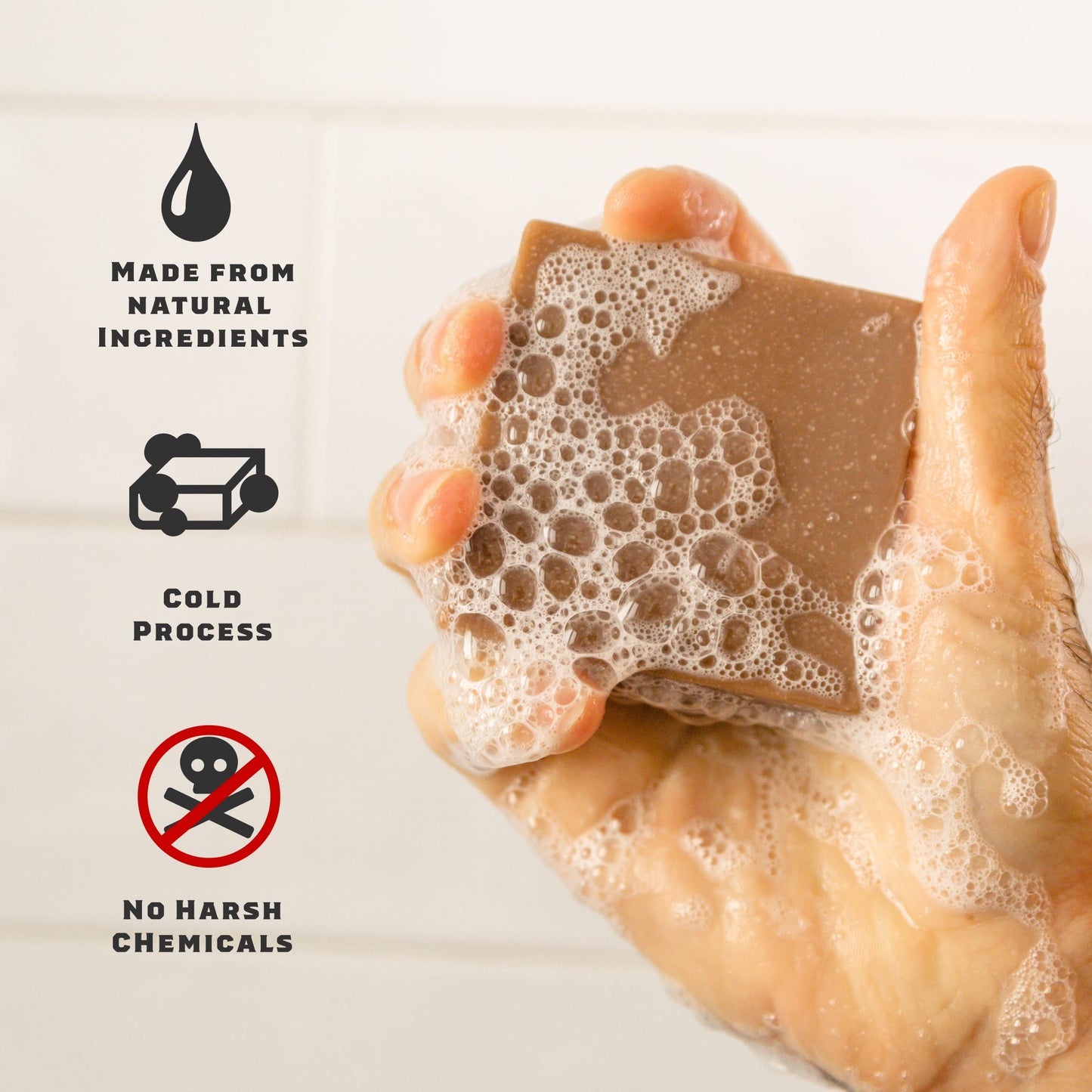 Dr. Squatch Natural Bar Soap for Men - Cold Process Soap with No Harsh Chemicals - Wood Barrel Bourbon, Gold Moss, Bay Rum & Cool Fresh Aloe (5 oz, 4-Pack)