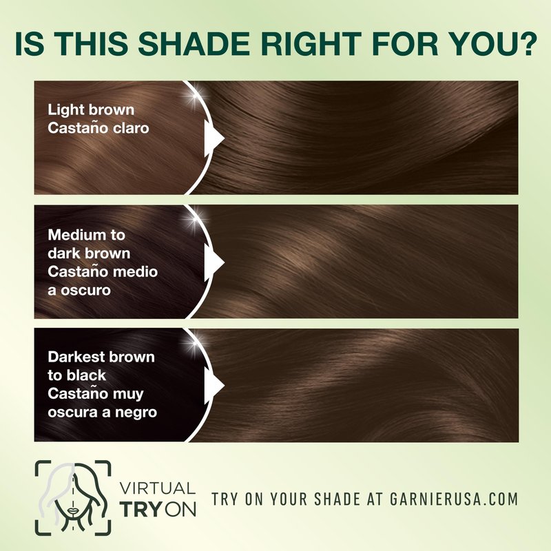 Garnier Nutrisse Ultra Crème Hair Color, Permanent Hair Dye with 100% Gray Coverage, Vegan & Cruelty-Free, 43 Dark Golden Brown (Cocoa Bean), 1 Count