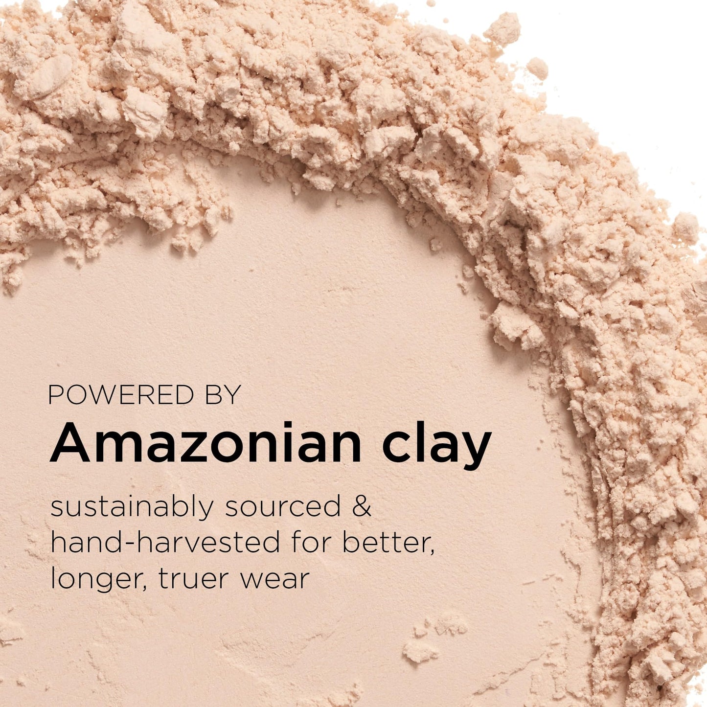 tarte Amazonian clay blurring powder foundation – Buildable Light-to-Medium Coverage, Natural Matte Longwear Finish, Blurs look of Pores, Vegan & Cruelty-Free, full size, 20N light neutral