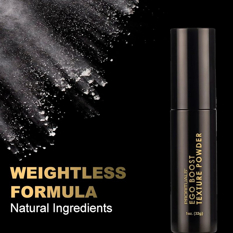 Ego Boost Texture Powder - Unisex Texturizing Hair Styling Powder for Instant Volume & Fuller Hair | 1 oz
