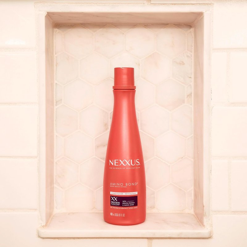 Nexxus Amino Bond Conditioner - Bond Repair for Damaged Hair | Hydrolink Bonder, 13.5 oz