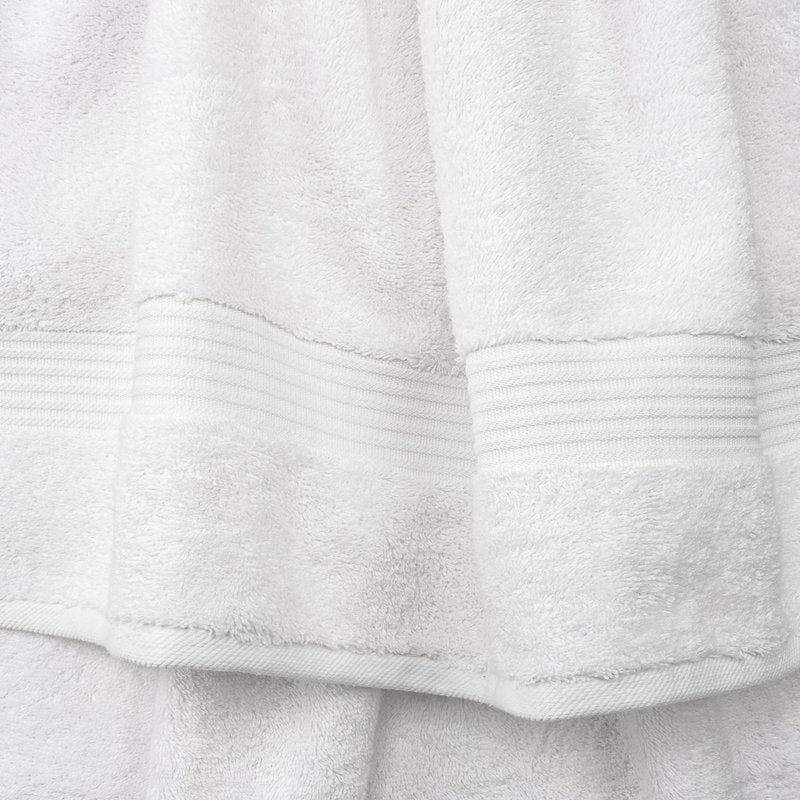 Cotton Paradise 100% Cotton Turkish Towel Set, Soft Absorbent Quick Dry, 4 Piece Washcloth Set, Snow White