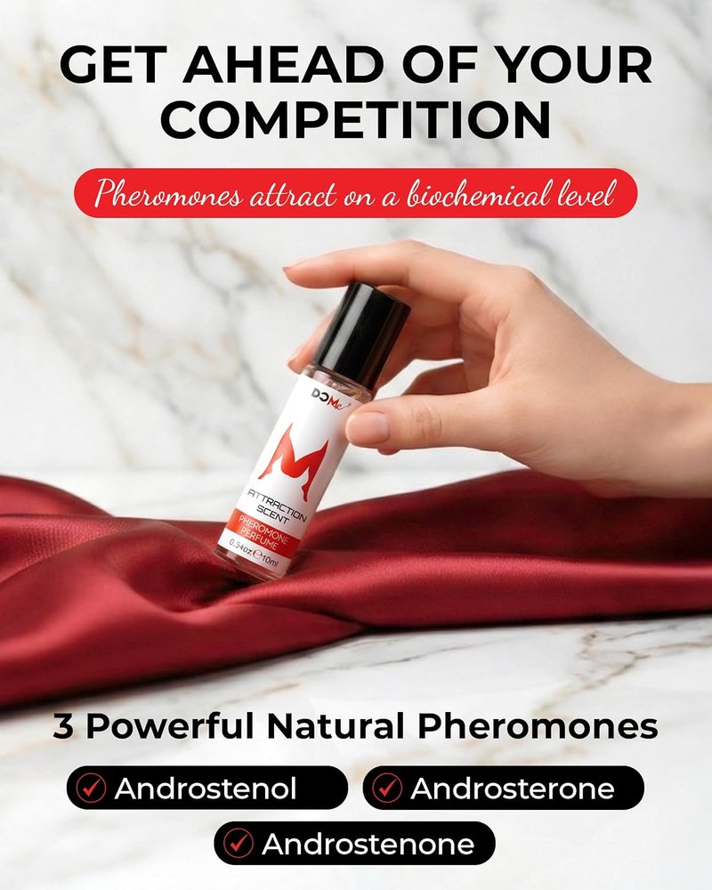 Pheromone Perfume for Women - Alluring Roll-On Fragrance Oil - Boost Confidence & Charm | 0.34oz