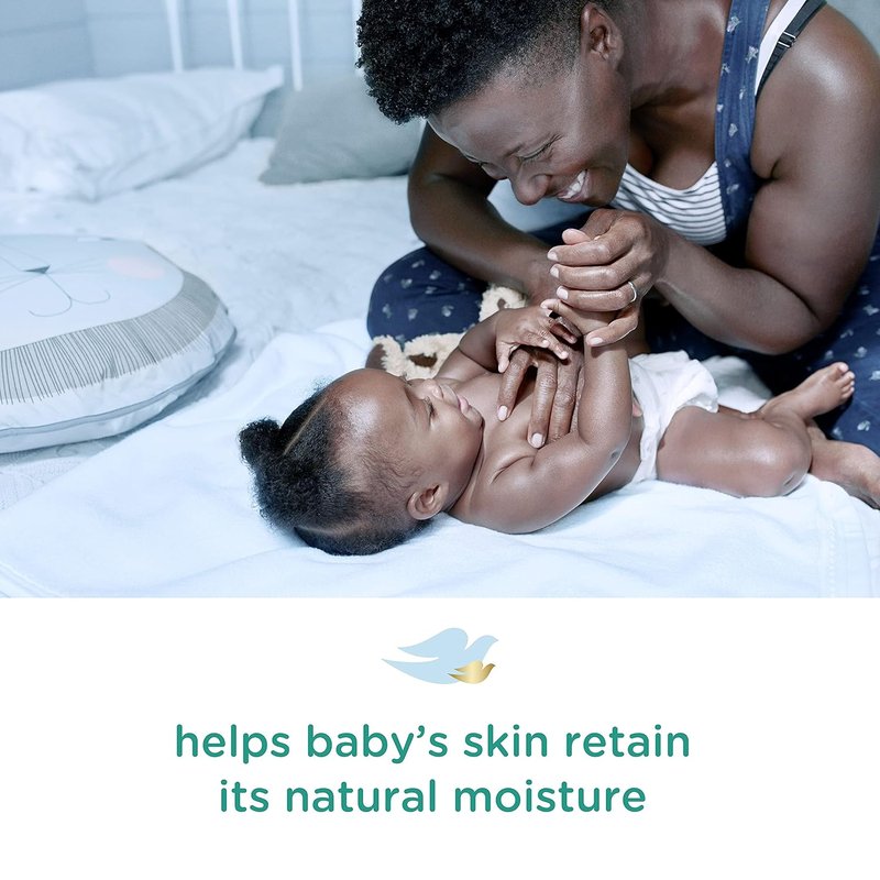 Baby Dove Sensitive Skin Care Baby Wash - Fragrance-Free & Hypoallergenic, 20 oz | Gentle Moisture for Bath Time
