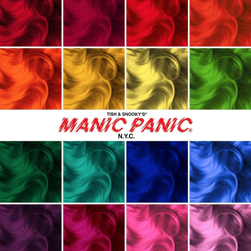 MANIC PANIC Classic Vampire's Kiss Semi Permanent Hair Color - Medium Red Hair Dye for Women & Men That Lasts 4-6 Weeks - Vegan, Ammonia & Cruelty-Free - Create & Mix Custom Shades (4oz / 2pk)