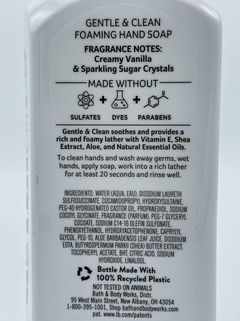 Bath and Body Works Foaming Hand Soap - Gentle & Clean, 8.75 fl. oz. | Variety 5-Pack