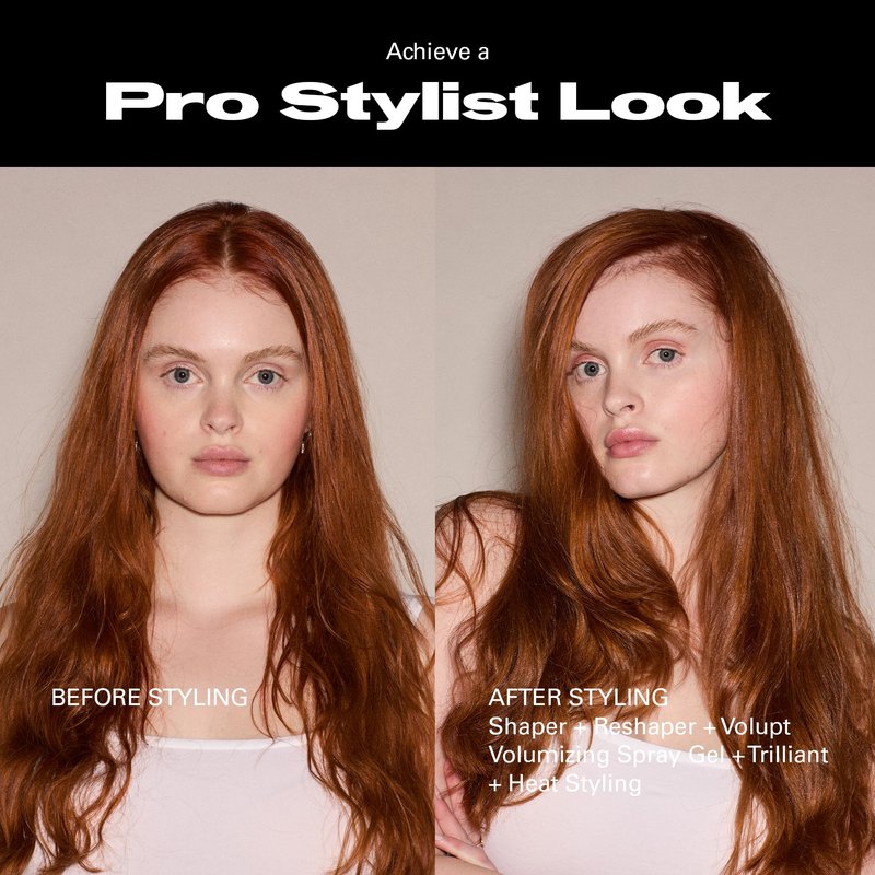 Sebastian Professional Volupt Thickefy Volumizing Mousse | Flexible Hold Styling | Thickens & Conditions Fine Hair | 6.4 fl oz | Packaging May Vary