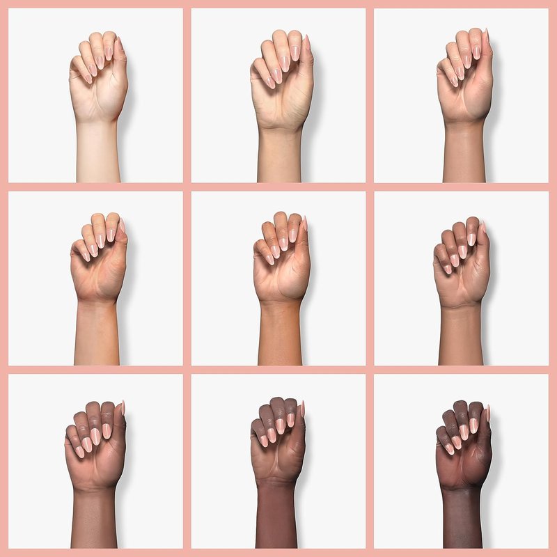 GAOY Jelly Nude Gel Nail Polish - Sheer Peach Translucent Formula | 16ml UV Cure for DIY Nail Art