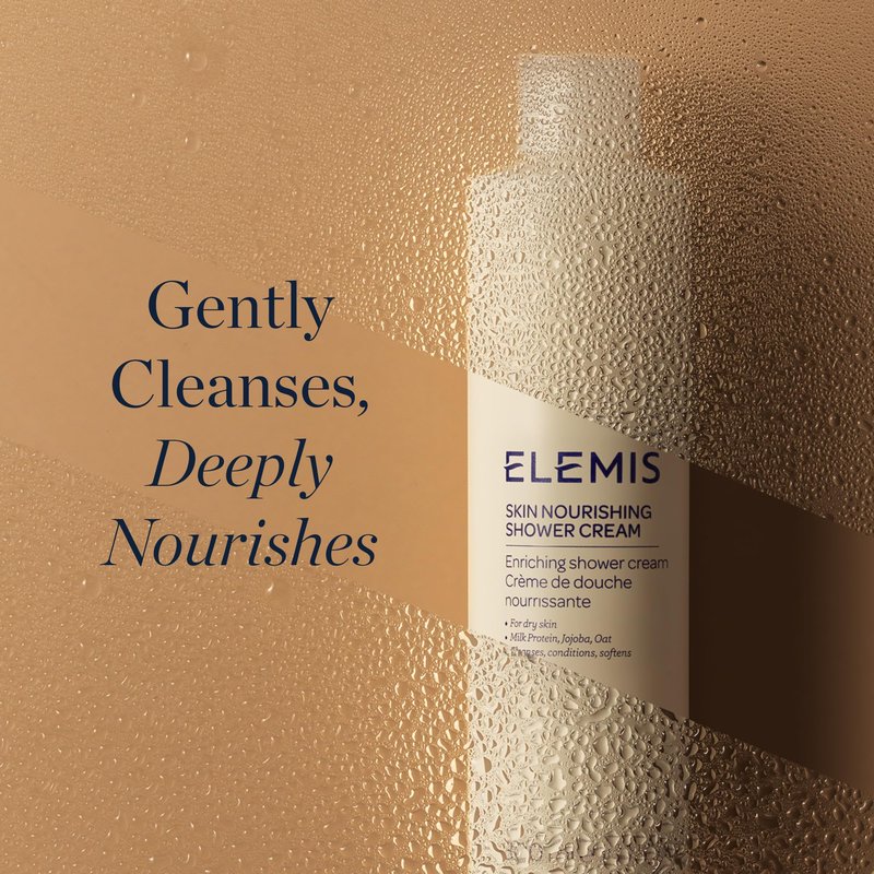 ELEMIS Skin Nourishing Shower Cream; Enriching Shower Cream, 10.1 Fl Oz