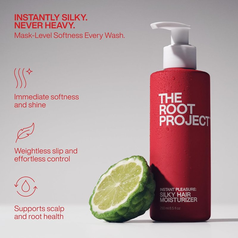 Silky Hair Conditioner - Moisturizing Formula for Mask-Level Softness | Instant Slip & Shine | 250 ml