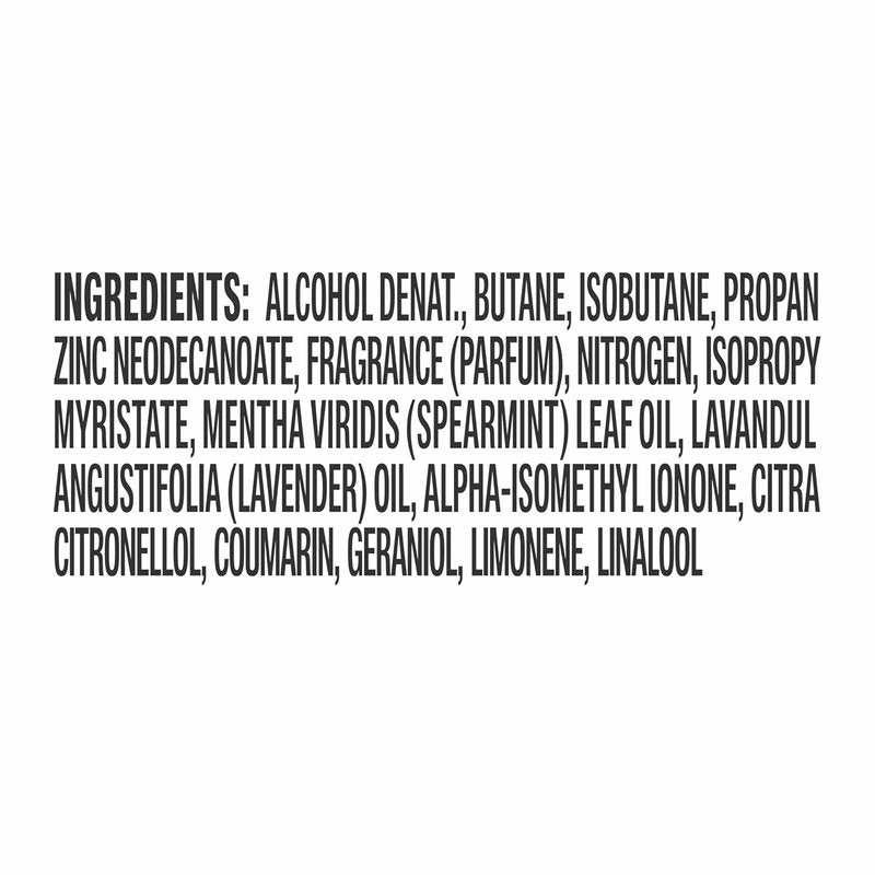AXE Fine Fragrance Collection Body Spray Blue Lavender 72 Hour Freshness Aluminum Free 2.9 oz