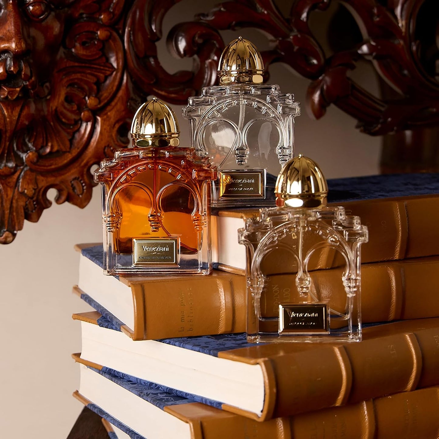 Veneziani Casanova Cologne for Men - Long-Lasting Italian Eau de Parfum with Citrus, Floral & Woody Notes - 2.5 oz.