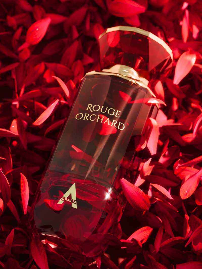 Atralia Rouge Orchard Eau de Parfum 100ml – Fruity Floral Perfume for Women, Raspberry, Rose, Cherry, Vanilla & Patchouli, Long Lasting Elegant Feminine Fragrance