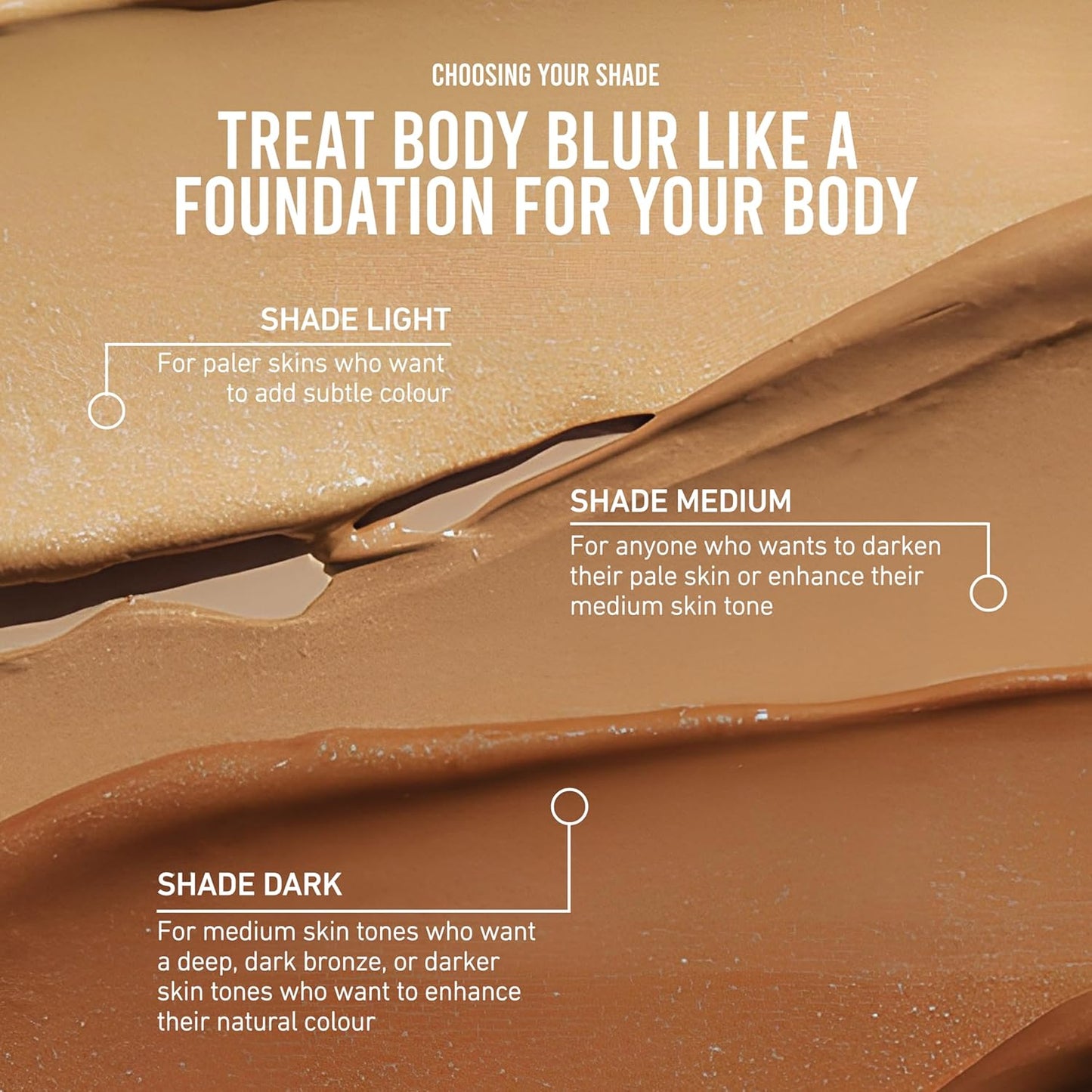 Vita Liberata Body Blur, Leg and Body Makeup. Skin Perfecting Body Foundation for Flawless Bronze, Easy Application, Radiant Glow, Evens Skin Tone, New Packaging