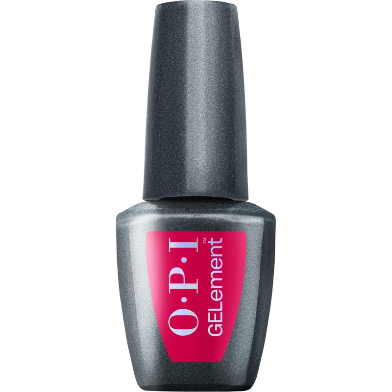 OPI GELement Clawberry Margarita | Opaque Bright Hot Pink Crème LED Cure Gel Nail Polish | DIY Salon Quality Gel Manicure | Vegan Formula, Durable Wear with High Shine Finish | 0.3 Fl Oz.