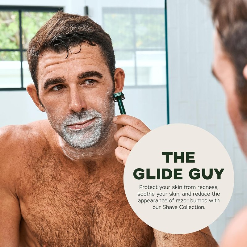 Dr. Squatch Bourbon Smooth Shave Bundle - Easy Glide Butter & Soothing Post Shave | Natural Ingredients, Manly Fragrance