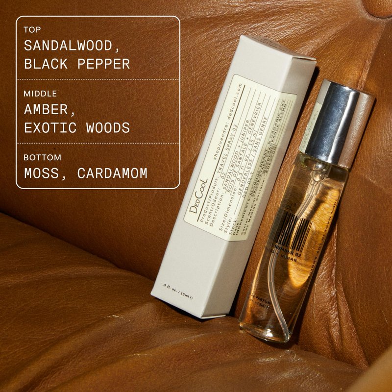 DedCool Eau de Parfum | Madonna Lily | Black Pepper, Sandalwood & Bergamot | Clean Unisex Fragrance | Non-Toxic, Vegan | Travel Size Perfume, 15 mL