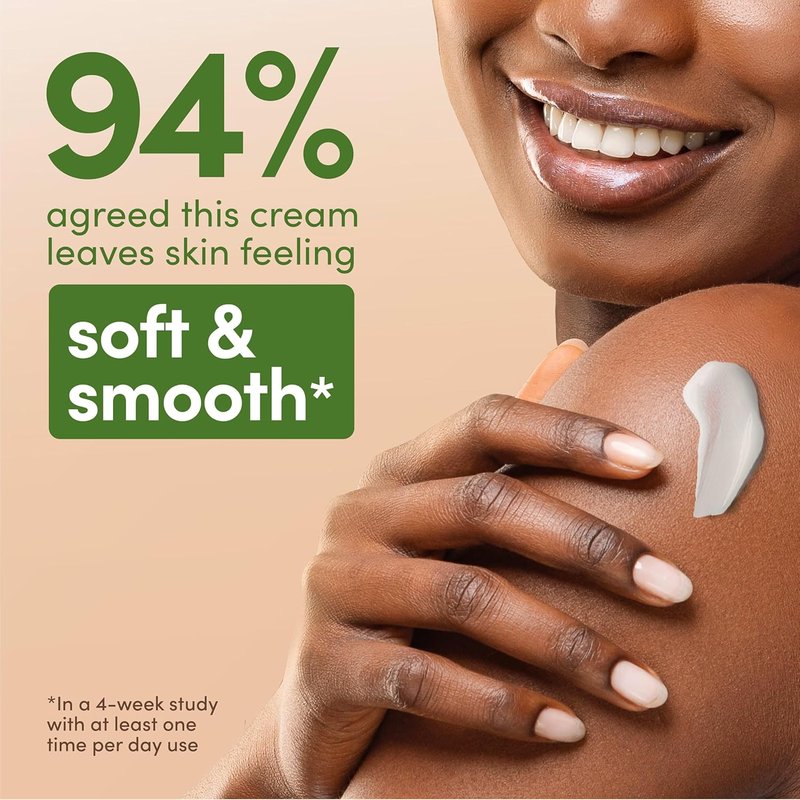 Aveeno Daily Moisturizing Cream - Hydrating Oat & Shea Butter Formula for Body, Face & Hands | 20 oz, Fragrance-Free