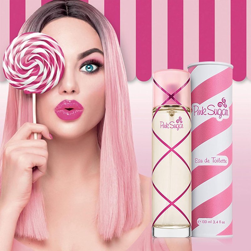 Pink Sugar Eau de Toilette Perfume for Women - Floral & Fruity Scent with Raspberry, Cotton Candy & Vanilla Notes | Sweet & Sensual Fragrance