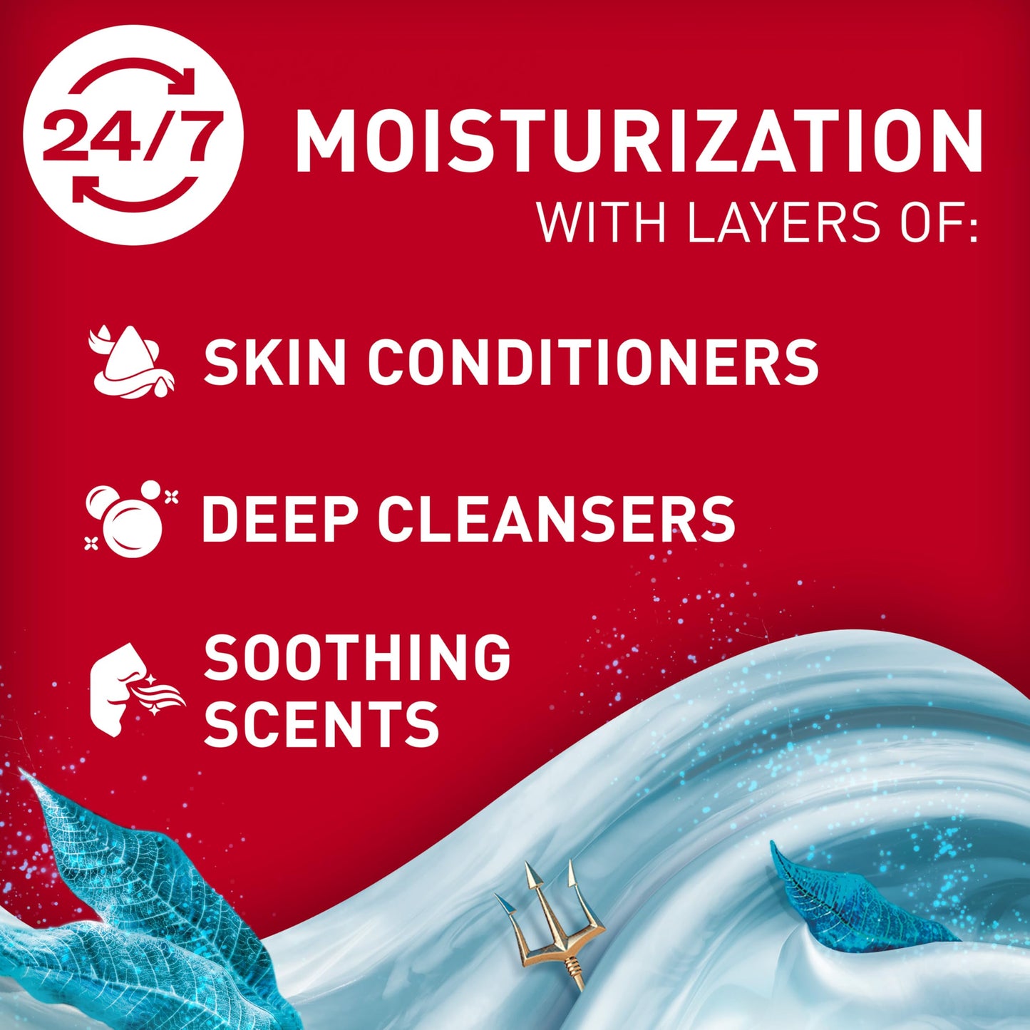 Old Spice GentleMan’s Super Hydration Body Wash for Men, Moisturizing Shower Gel for Dry Skin, 24/7 Renewing Moisture with Skin Conditioners, Deep Sea with Ocean Waves + Kelp Scent, 20 oz