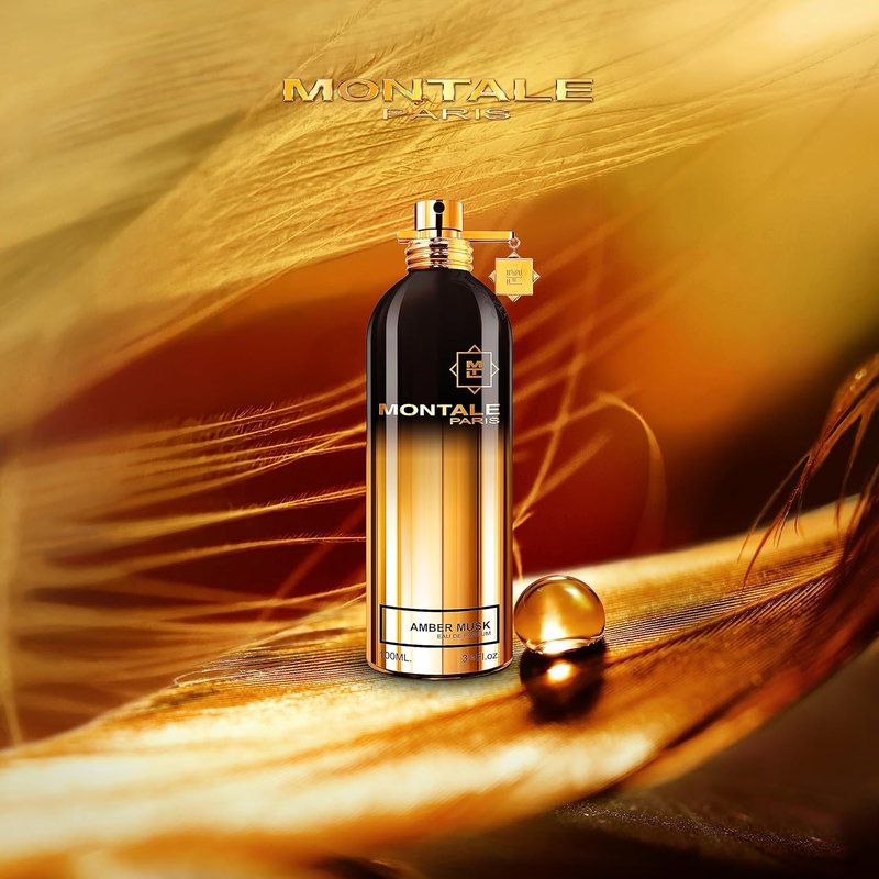 Montale Amber Musk Eau de Parfum - 100ml | Warm Amber Musk Scent for Lasting Elegance