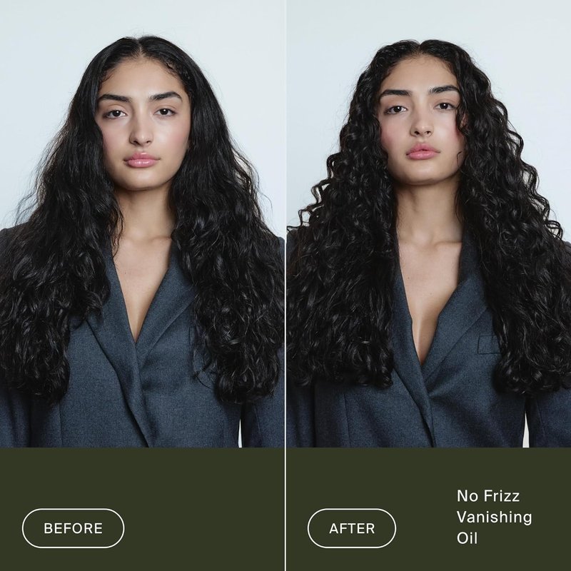 Living Proof No Frizz Vanishing Oil - Smooth & Shine Treatment for Frizzy Hair | 3.4 oz