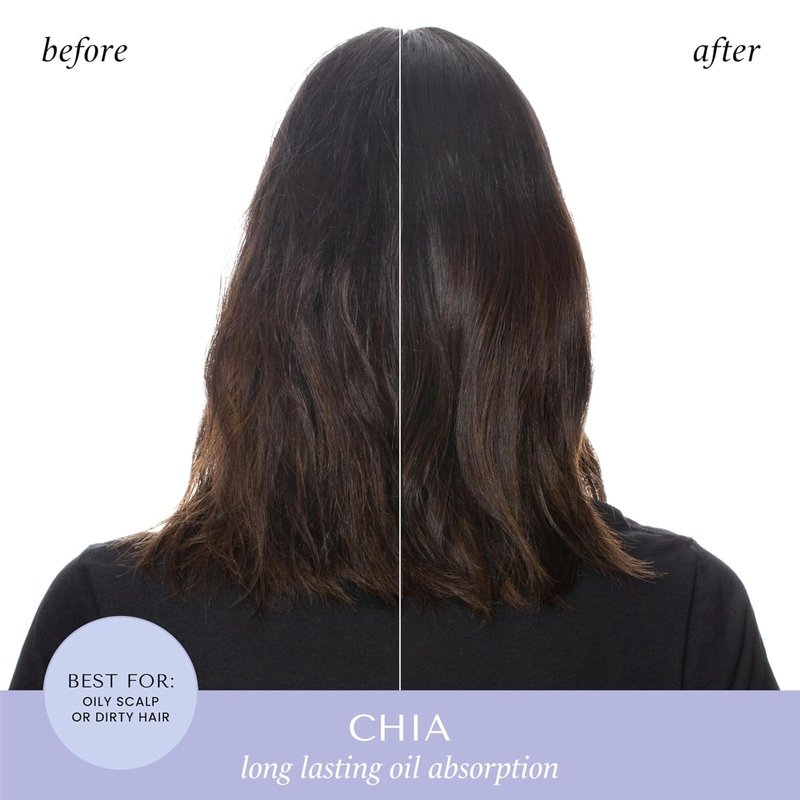 HASK Chia Seed Volumizing Dry Shampoo - Absorbs Oil, Adds Volume & Bounce | 8.1oz, Sulfate-Free & Cruelty-Free