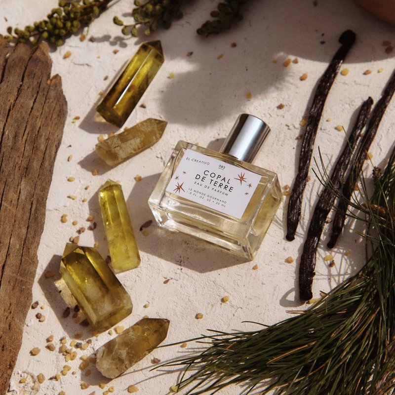 Le Monde Gourmand Copal de Terre Eau de Parfum Spray Perfume for Women, El Creativo, Golden Copal, Blue Cypress & Mexican Vanilla Scent, 1 fl oz (30 ml)