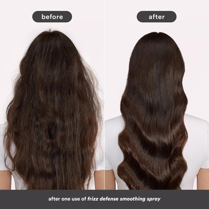 Frizz Defense Smoothing Spray - Anti-Frizz & Heat Protection for Sleek Blowouts | Paraben-Free, All Hair Types