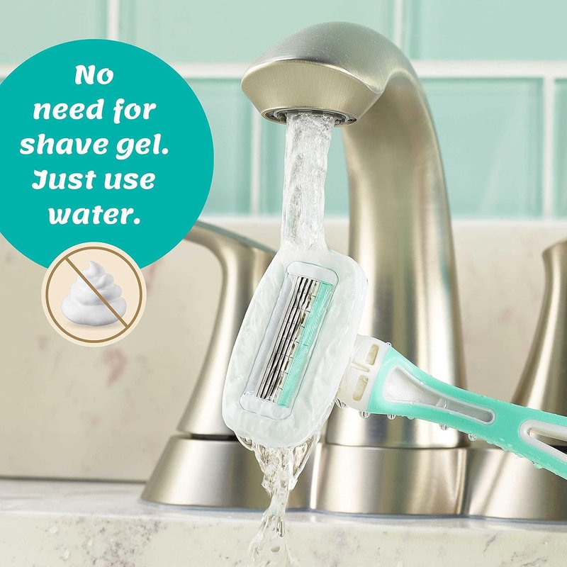 Schick Intuition Disposable Razors - Sensitive Skin with Aloe, 3 Count | Women's Travel Razors