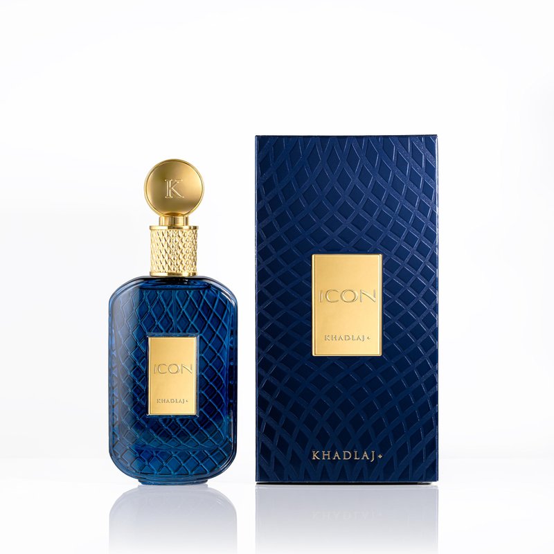 Khadlaj Icon – Citrus, Aromatic, Amber, Woody – Eau de Parfum Spray Long-Lasting Fragrance for Men, 3.4 Ounce / 100 ml