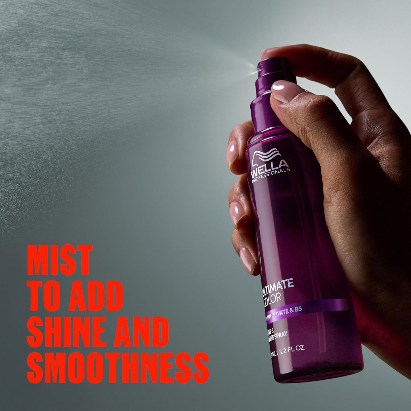 Wella Professionals Ultimate Color Shine Spray | Shine and Lasting Smoothness | For All Color-Treated Hair | 3.2 Fl Oz | 95ml