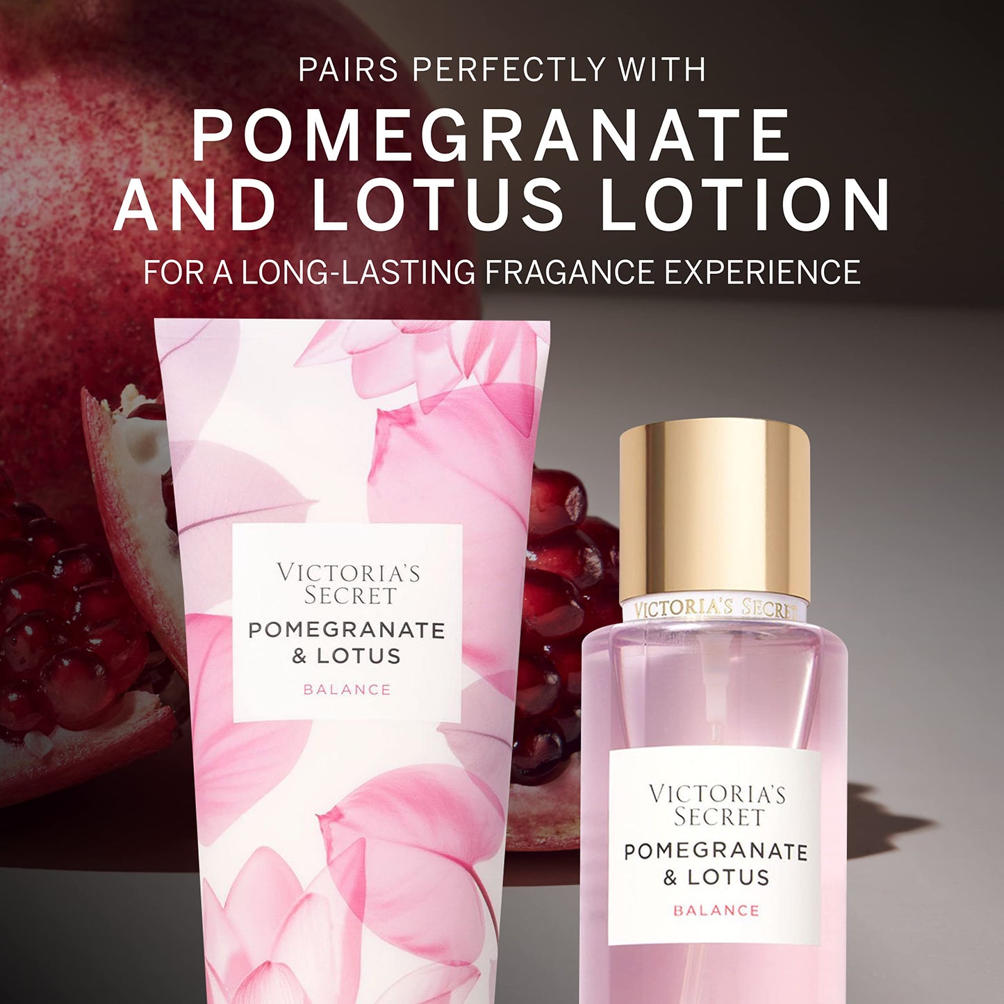 Victoria's Secret Body Fragrance Mist, Pomegranate & Lotus - 8.4 fl oz