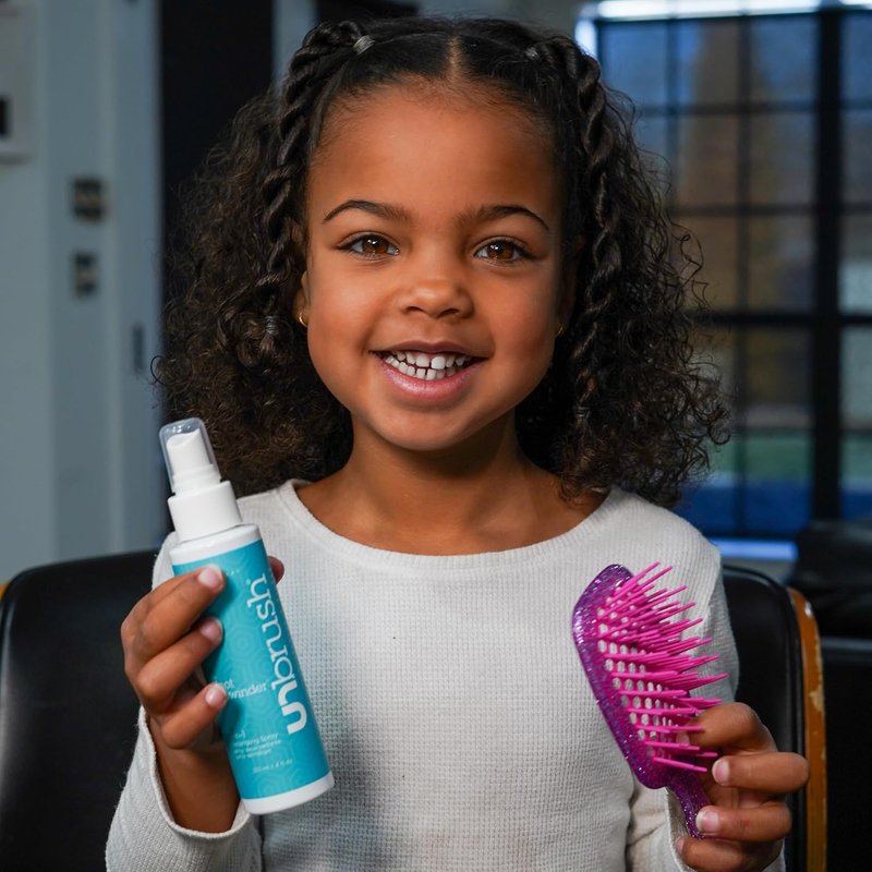 FHI Heat - UNbrush Detangling Brush Combo Pack | Original & Mini Hairbrush for All Hair Types - DuoFlex Anti-Static Design