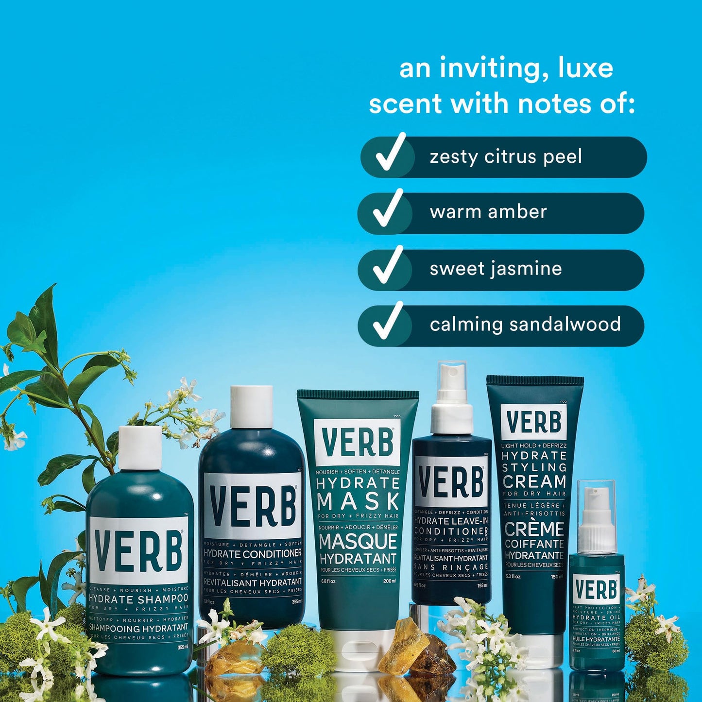 Verb Hydrate Shampoo & Conditioner Duo, 12 oz