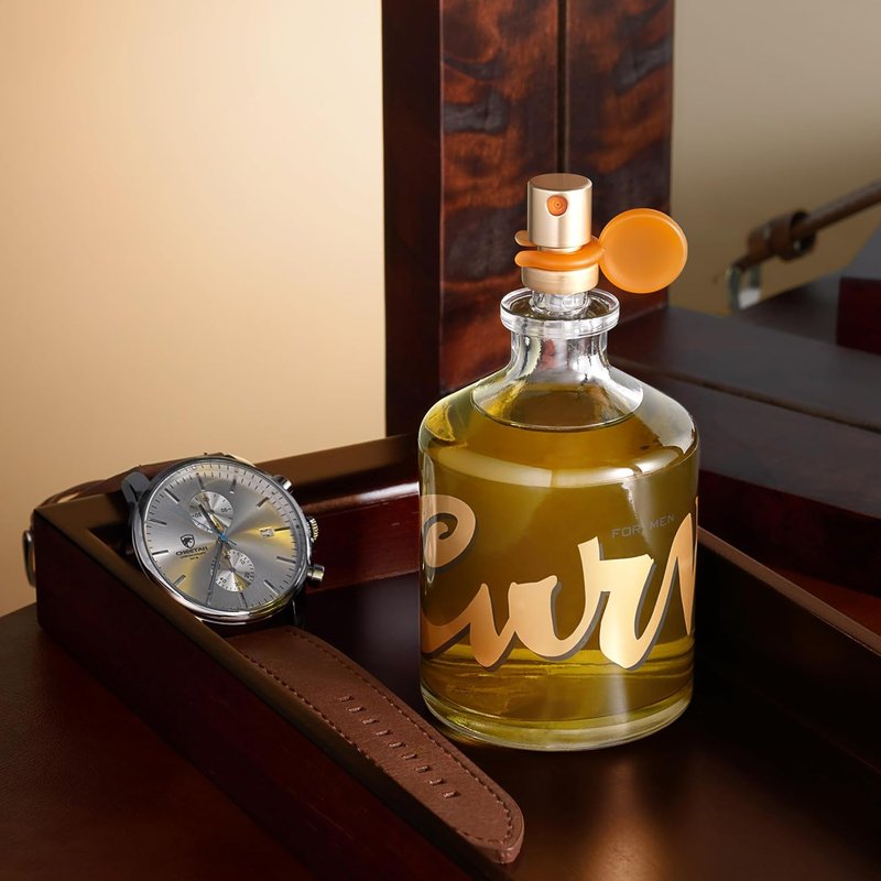 Curve for Men Cologne Spray - Spicy Woody Magnetic Scent for Day or Night | 4.2 Fl Oz
