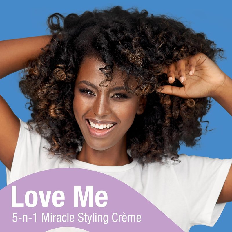Lottabody Love Me 5-in-1 Leave-In Treatment - Lightweight Coconut & Shea Oil Spray for Moisture, Shine & Frizz Control | 5 oz