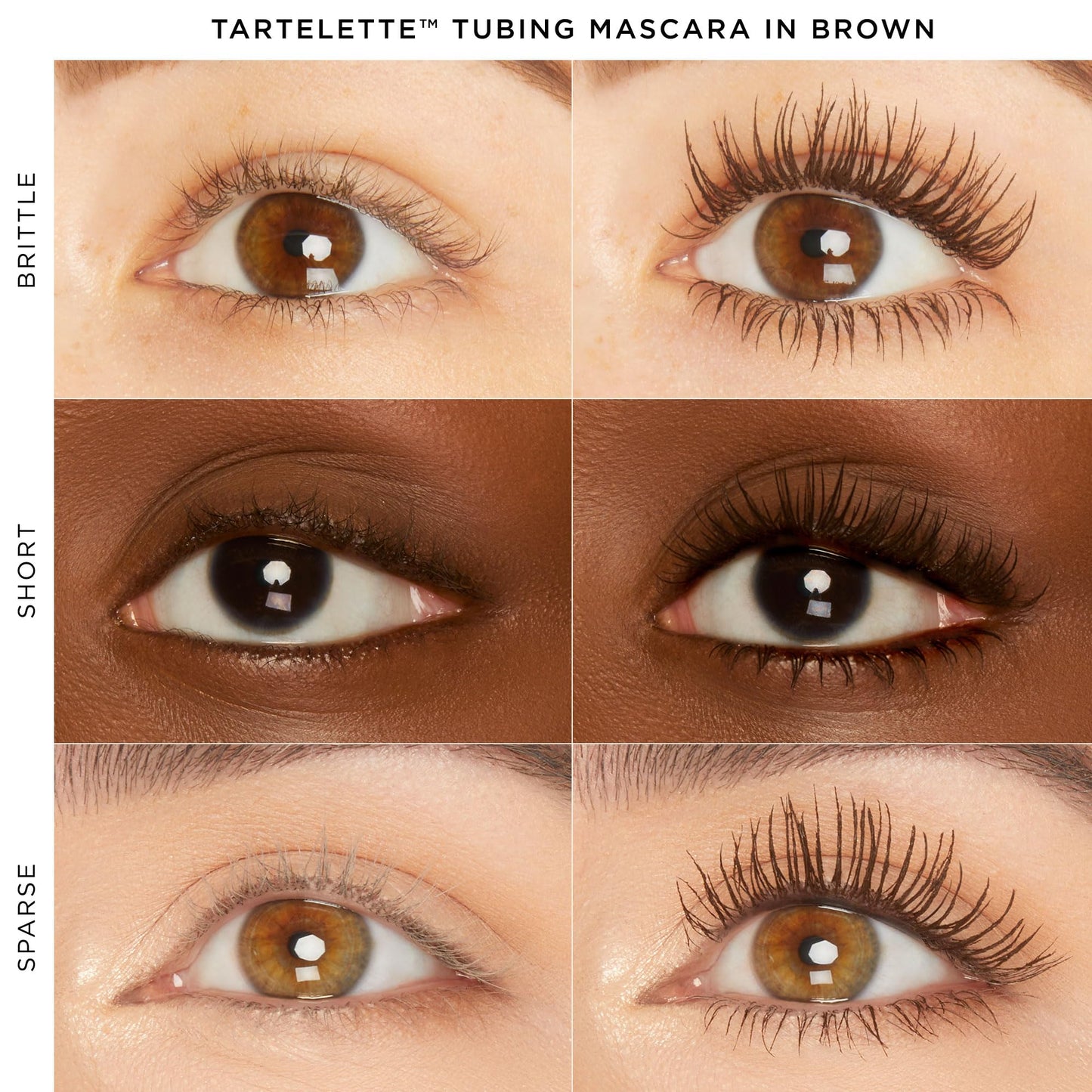 tarte tartelette tubing mascara – Lash Extensions in a Tube, Easy-to-Remove Eye Makeup, Clinically Proven to Volumize & Curl, 24Hr Smudge-Proof Longwear, Vegan & Cruelty-Free, full size, brown