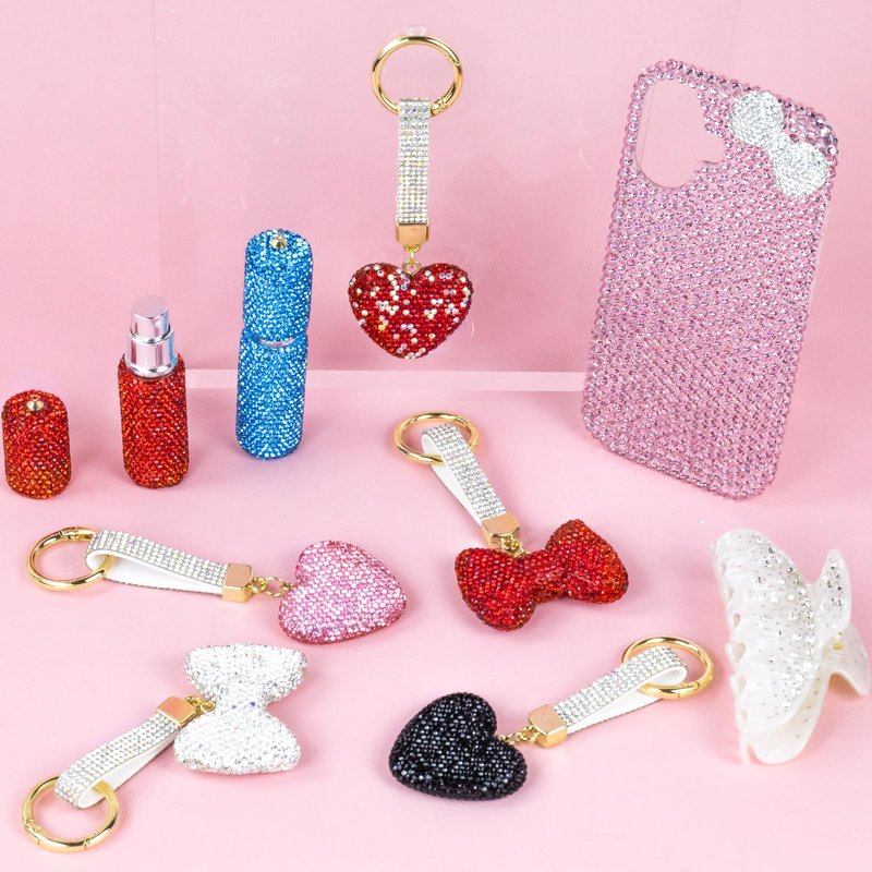 ESUOHYM Bedazzling Kit 30000PCS Bedazzled Kits 24 Colors 3MM Jelly Resin AB Flatback Rhinestones for Bedazzling Gems with 3PCS B7000 Glue Tools for Badazzle DIY Nail Art Gifts