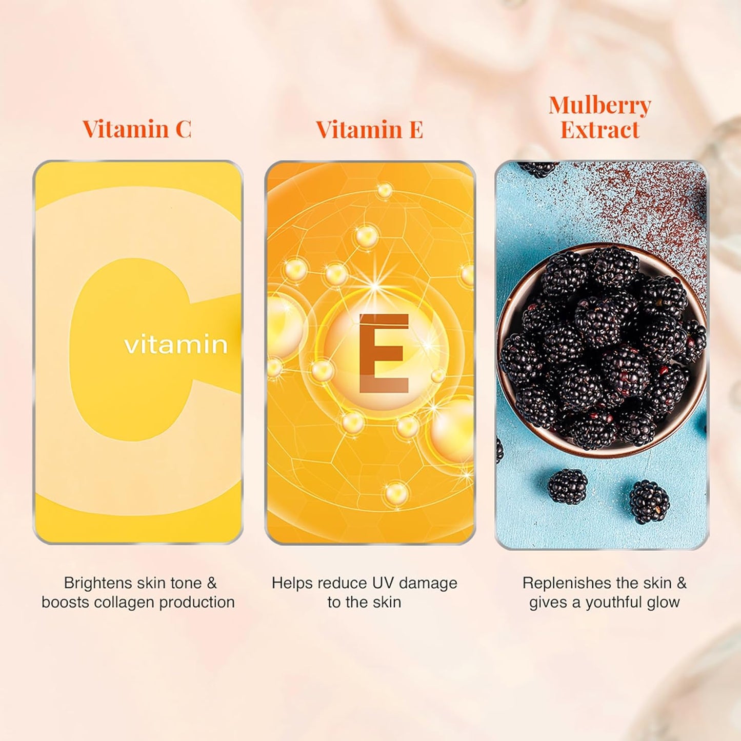 VLCC Vitamin C Foaming Facewash - Hydrating Facial Cleanser with Licorice & Mulberry Extracts | 3.38 oz