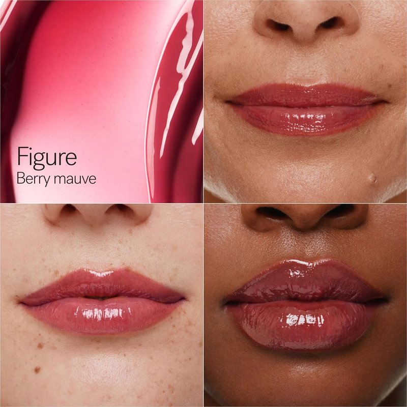 ILIA Overglaze Hydrating Lip Gloss - Plump & Smooth Finish | Long-Lasting, Feather-Resistant, Vegan | 24-HR Hydration (Figure)