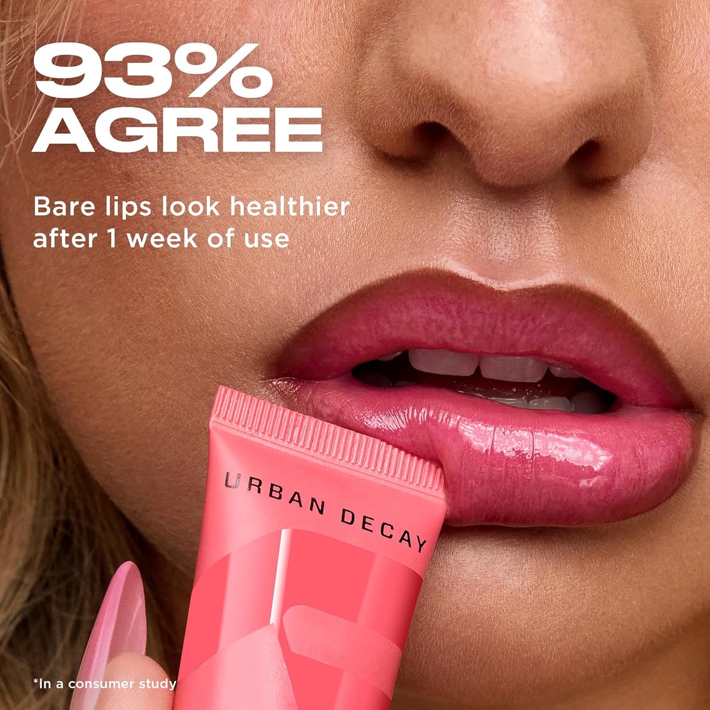 Urban Decay Lip Toy pH Staining Lip Oil - 24HR Hydration & All-Day pH-Reactive Stain | Drizzled Acai Bowl, Mauve