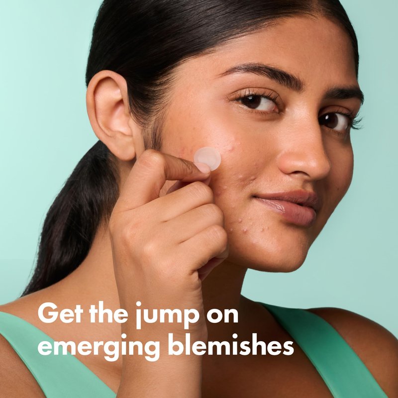 Mighty Patch Micropoint Large Hydrocolloid Pimple Patches for Face Blemishes from Hero Cosmetics, Acne Stickers for Early Stage Zits & Hidden Pimples, 395 Proprietary Micropoints, 8 Count