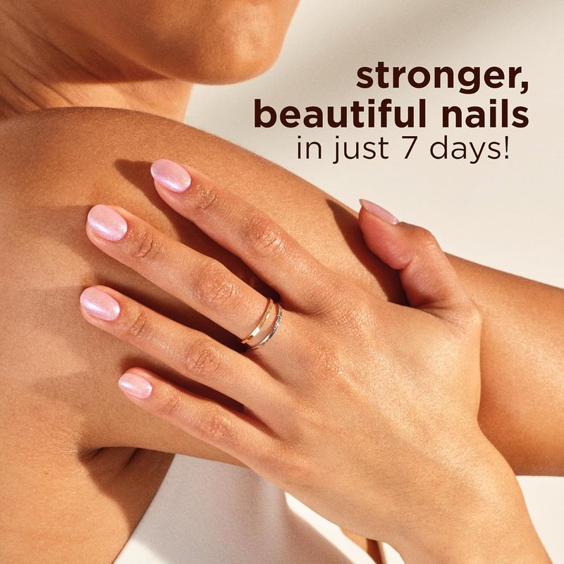 Sally Hansen Color Therapy Nail Polish - Long-Lasting Biotin & Argan Oil Formula | 210 Re-nude | Nude Pink Shade