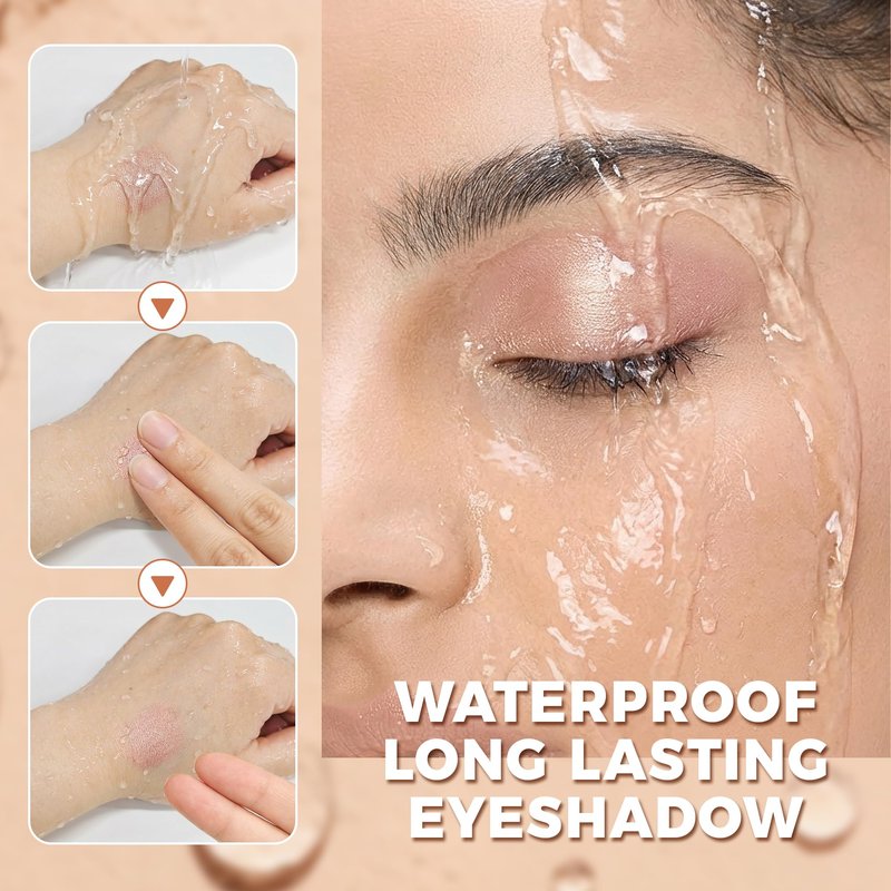 Exmiloo Cream Eyeshadow Stick Set - Waterproof Long-Lasting Eye Shadow Sticks with Shimmer & Matte Finish, 3 Colors Eyeshadow Set for Natural Everyday Looks, Vegan & Cruelty-Free