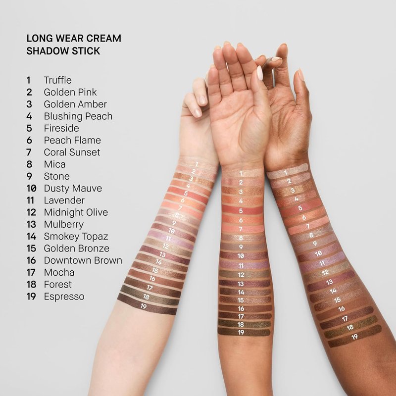 Bobbi Brown Long-Wear Cream Shadow Stick | 24-Hour Eyeshadow Stick | High-Pigment, Buildable Shades with Three Finishes